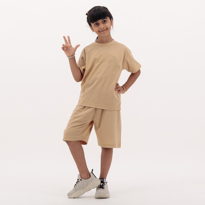 Beige Kids Set